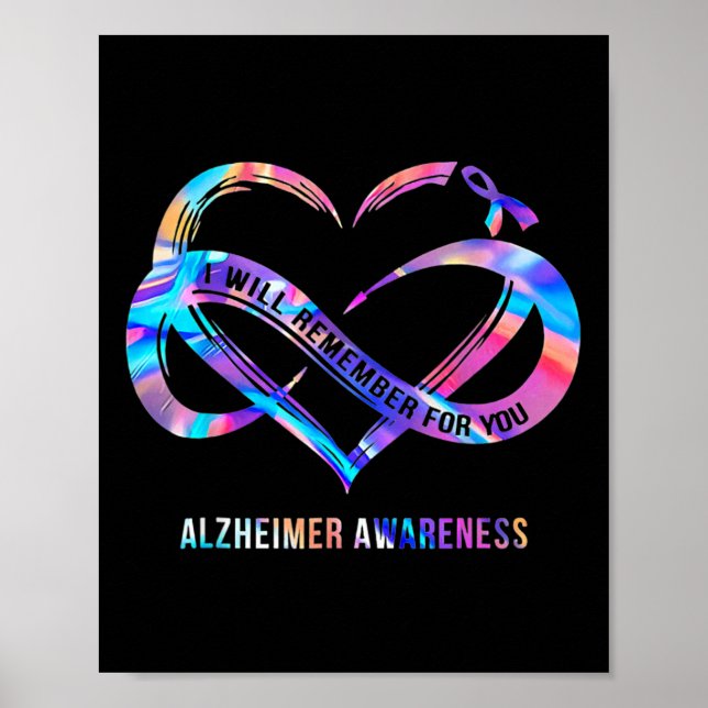 Awareness I Will Remember For You  Poster (Front)