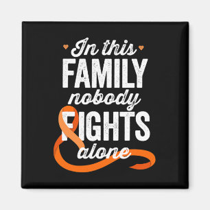 Awareness In This Family Nobody Fights Alone Magnet