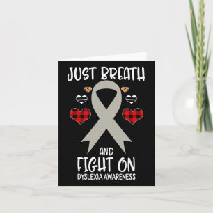Awareness Just Breath And Fight On Card