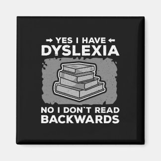 Awareness Learning Disability Dyslexic Reading  Magnet