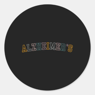 Awareness Love Never Forgets  Classic Round Sticker