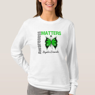 Awareness Matters Butterfly Bipolar Disorder T-Shirt