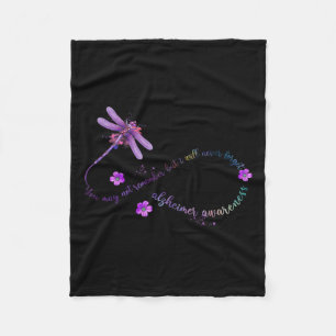 Awareness Month 2022 Dragonfly Remember Women Men Fleece Blanket