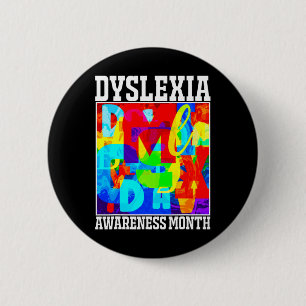 Awareness Month 6  Cm Round Badge