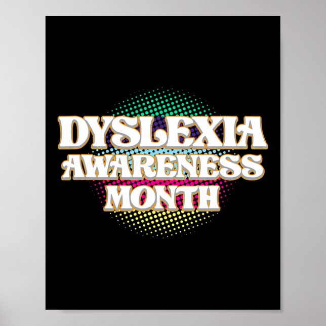 Awareness Month October Therapist Graphic  Poster (Front)