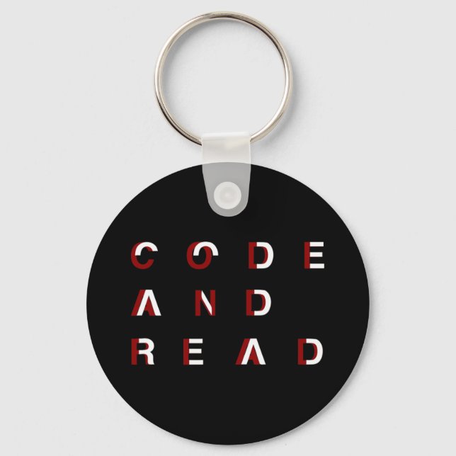 Awareness Month Reading Disability Pathologist  Key Ring (Front)