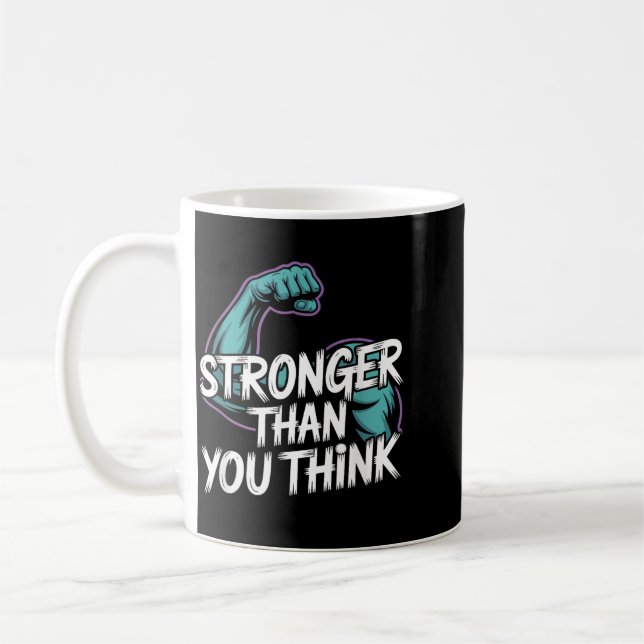 Awareness Month September Mental Awareness Design Coffee Mug (Left)