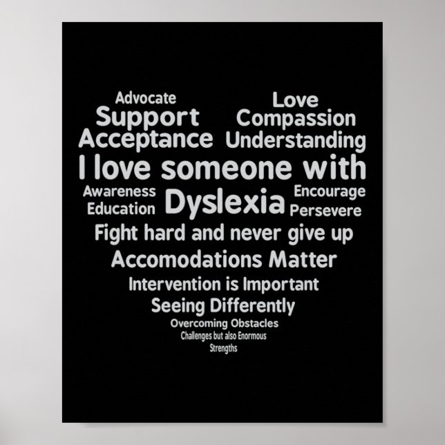 Awareness Month Support T Shirt  Poster (Front)