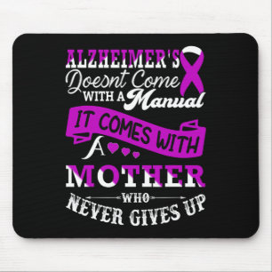 Awareness Mother Support Heimer Warrior Mum  Mouse Pad