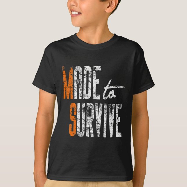Awareness - Multiple Sclerosis Warrior  T-Shirt (Front)