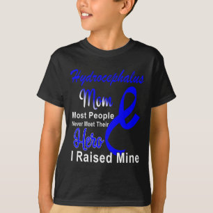 Awareness Mum Blue Ribbon Mother Support  T-Shirt
