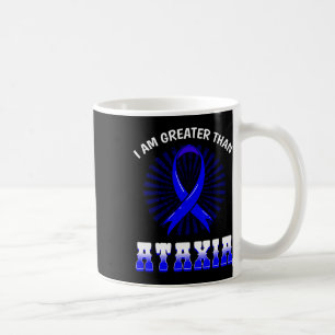 Awareness Neurological Sign Hemiataxia Blue Ribbon Coffee Mug