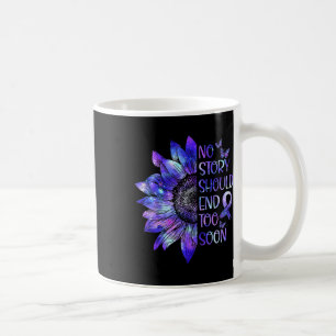 Awareness No Story Should End Too Soon Warrior Coffee Mug