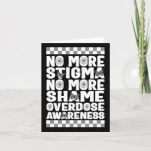Awareness Not More Stigma Not More Shame Floral Bu Card