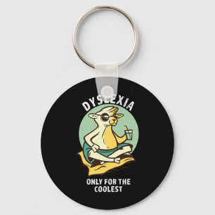 Awareness Only The Coolest Lama Key Ring