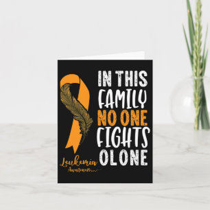 Awareness Orange Ribbon Cancer Survivor Gift Card