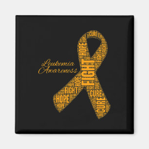 Awareness Orange Ribbon Fight Hope Cure Magnet