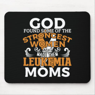 Awareness Orange Ribbon Mouse Pad