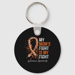 Awareness Orange Ribbon My Mum's Fight Is My Fight Key Ring