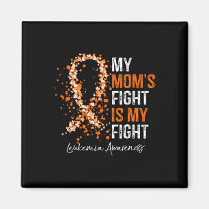 Awareness Orange Ribbon My Mum's Fight Is My Fight Magnet