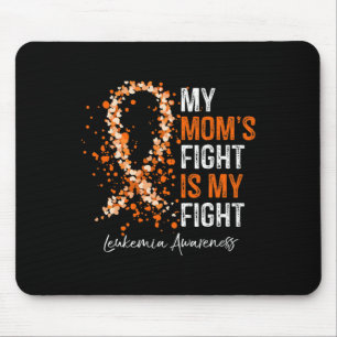 Awareness Orange Ribbon My Mum's Fight Is My Fight Mouse Pad