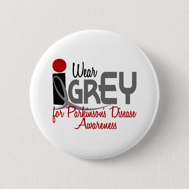 AWARENESS PD 6 CM ROUND BADGE (Front)