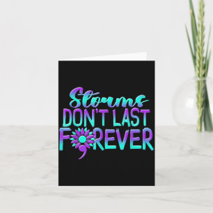Awareness Prevention Support Survivor Month Design Card