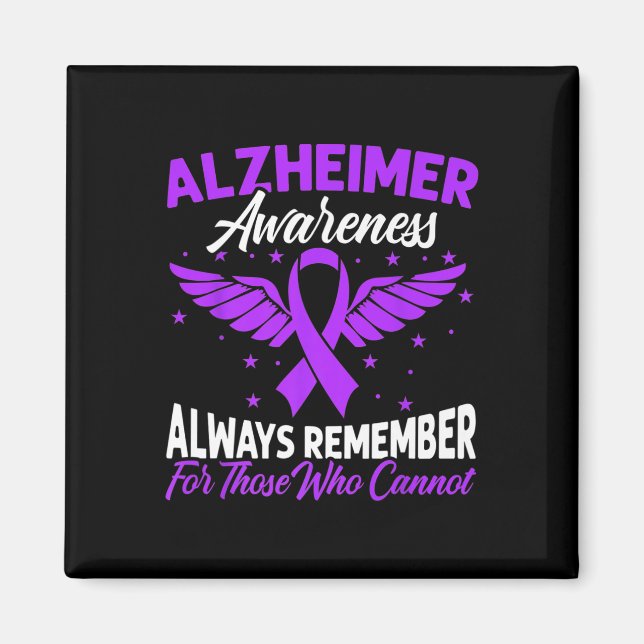 Awareness Purple Ribbon  Magnet (Front)