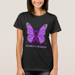 Awareness Purple Ribbon The End Of Heimer' T-Shirt