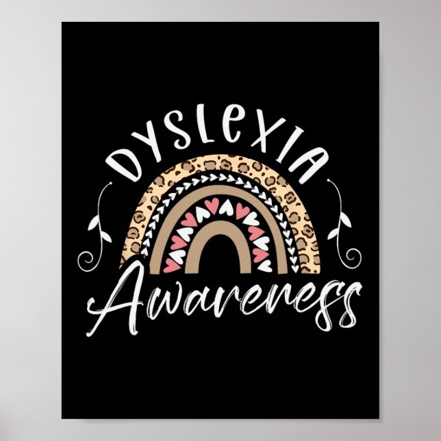 Awareness Reading Disorder Dyslexia Therapist  Poster (Front)