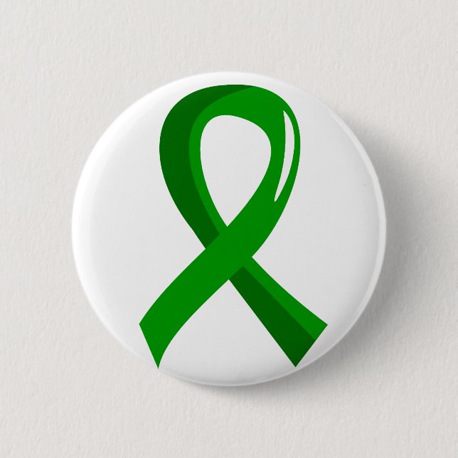 Awareness Ribbon 3 Gastroparesis 6 Cm Round Badge (Front)