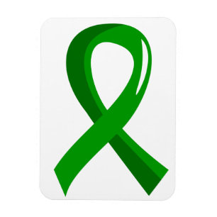Awareness Ribbon 3 Traumatic Brain Injury TBI Magnet