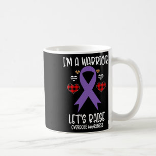 Awareness Ribbon I'm Warrior Let's Raise Support Coffee Mug