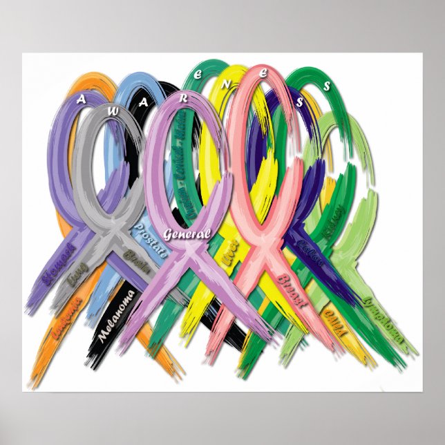 AWARENESS Ribbons Poster (Front)