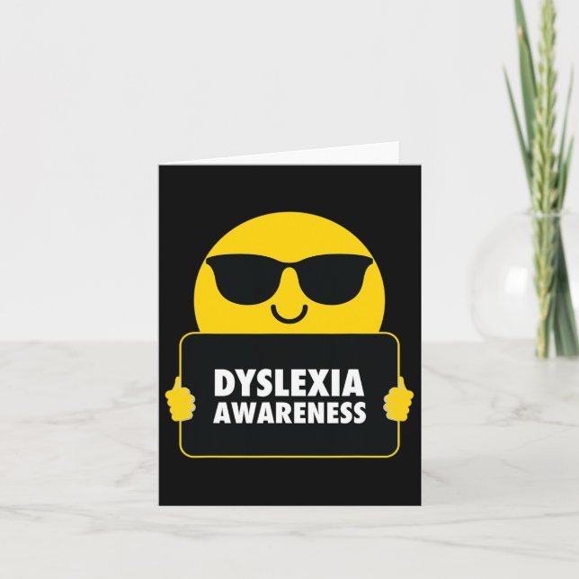 Awareness Shirt Sungles Tee  Card (Front)