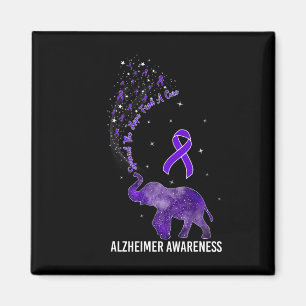 Awareness Spread The Hope Find A Cure Elephant Magnet