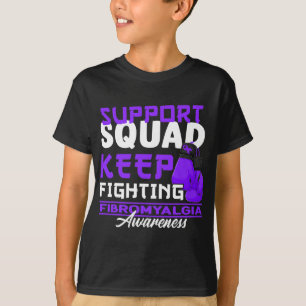 Awareness Squad I Chronic Pain Response Fibromyalg T-Shirt