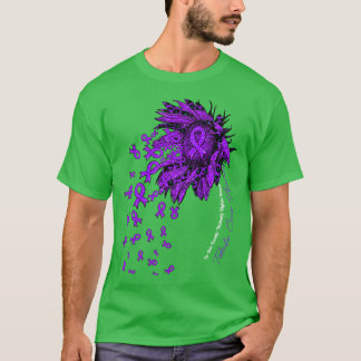 Awareness sunflower nobody fights alone 1 T-Shirt