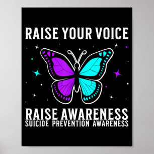 Awareness Support Prevention Awareness Month Poster