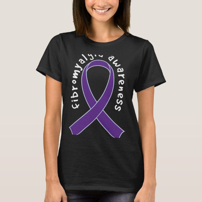 Awareness Support Ribbon  T-Shirt (Front)