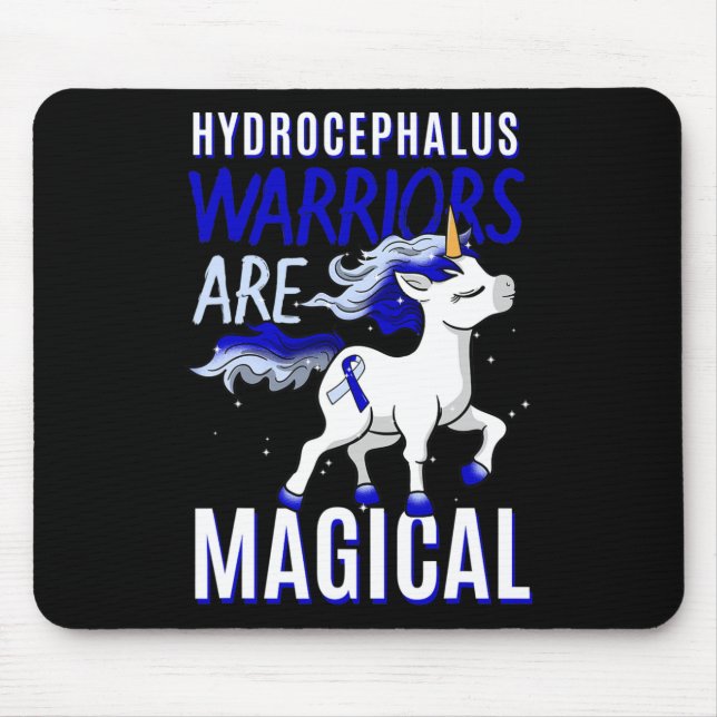 Awareness Supporter Water On The Brain Gift  Mouse Pad (Front)