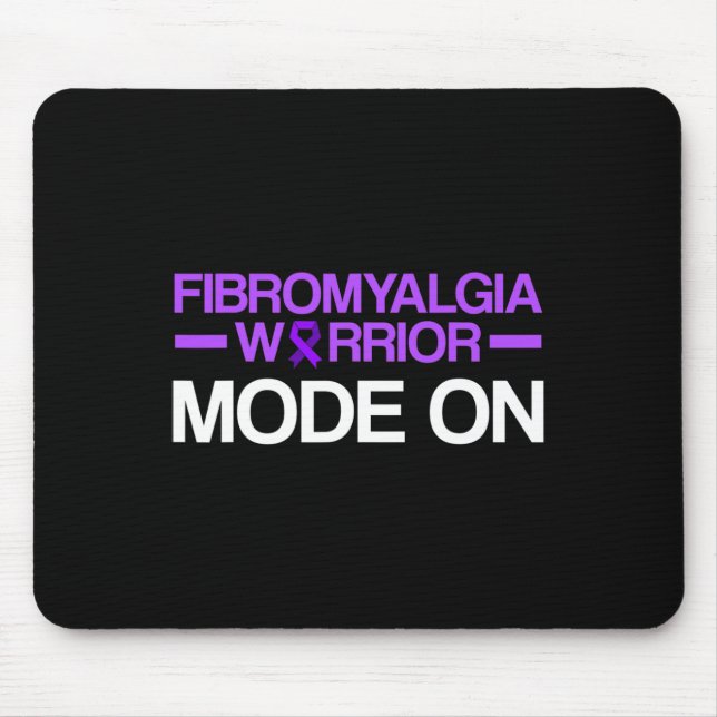 Awareness Survivor Mode Warrior  Mouse Pad (Front)