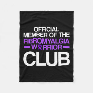 Awareness Survivor Official Warrior  Fleece Blanket