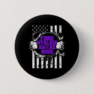 Awareness Survivor Proud Warrior 8 6 Cm Round Badge