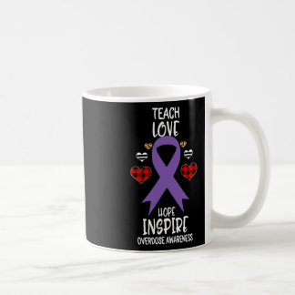Awareness Teach Ribbon Love Hope Inspire Coffee Mug