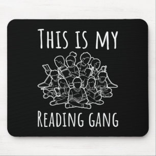 Awareness - This Is My Reading Gang Funny Dyslexia Mouse Pad