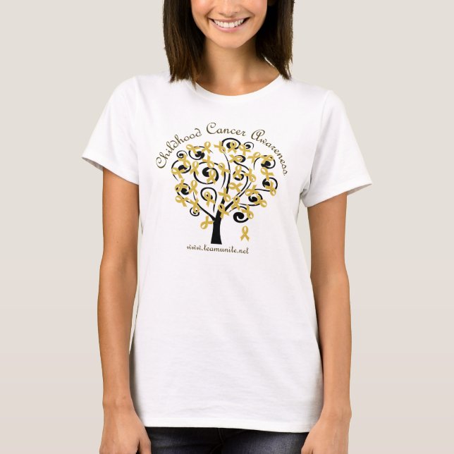 Awareness Tree -- CUSTOMIZABLE! T-Shirt (Front)