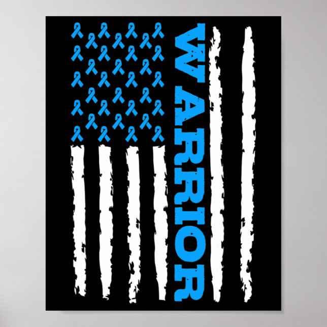 Awareness Usa American Flag  Poster (Front)
