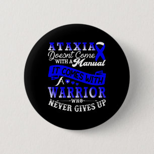 Awareness Warrior Family Support 6 Cm Round Badge