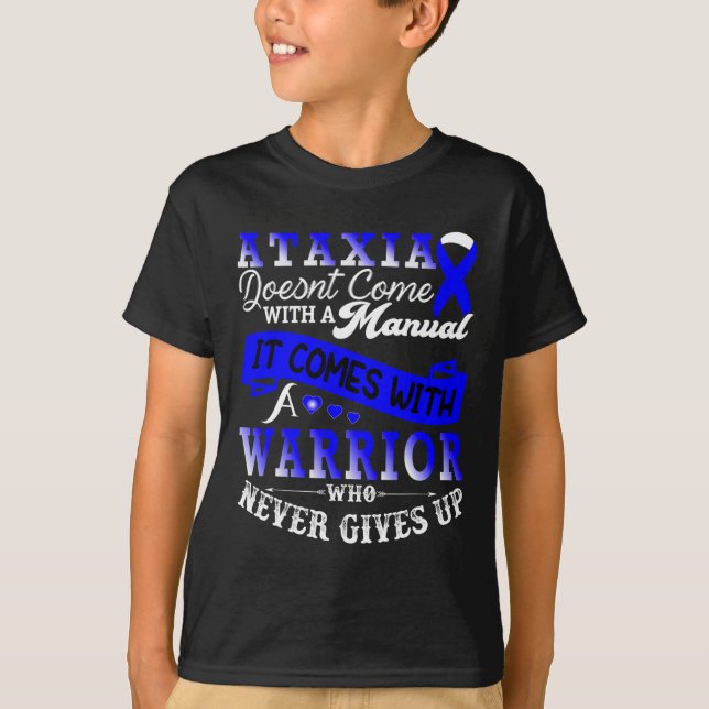 Awareness Warrior Family Support  T-Shirt (Front)